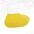 thumbnail image 4 of 1 par de cubrezapatos impermeables de látex, protectores para calzado de exterior para hombre y mujer (amarillo), 4 of 5