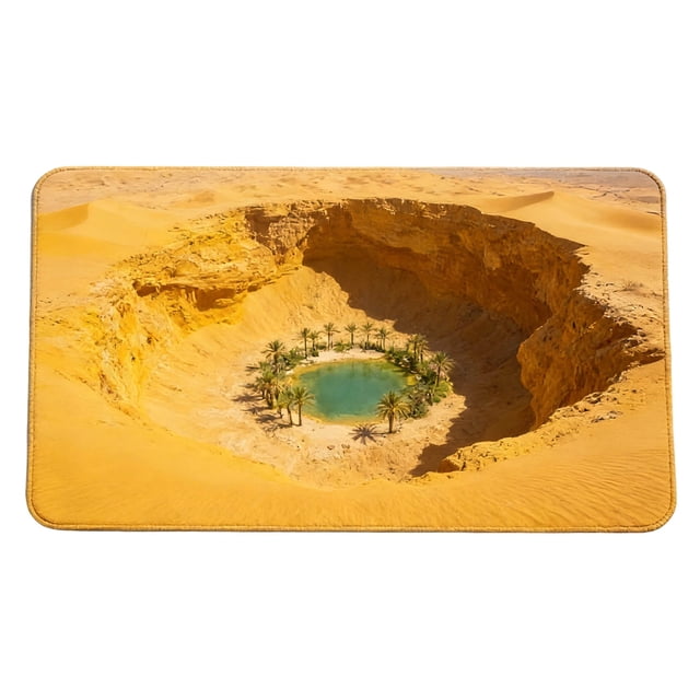 Area Rug for Living Room Optical Illusion 3D Bottomless Hole Design Indoor Outdoor Rug 40×60 Cm for Entrance