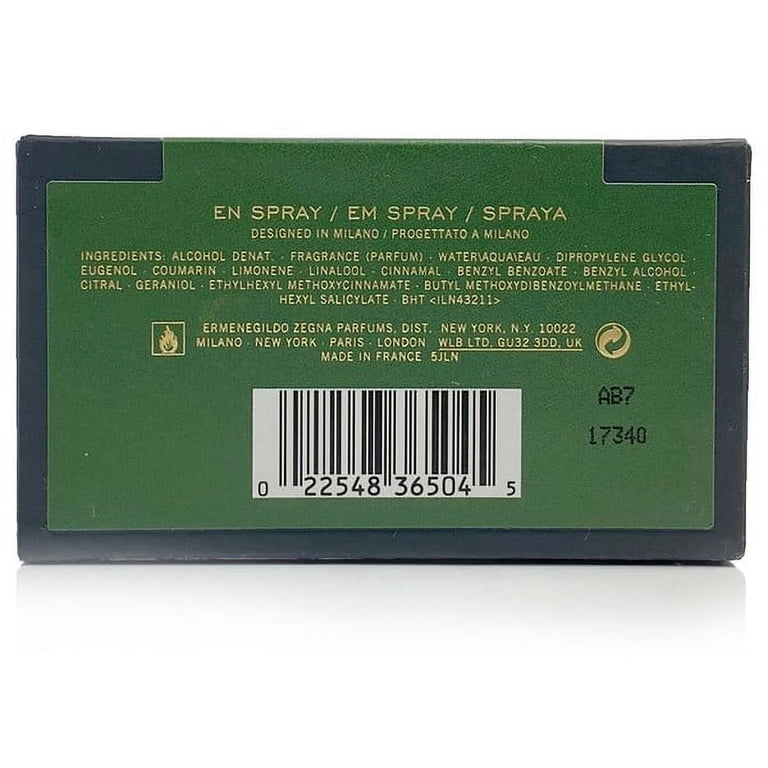 Ermenegildo Zegna Elements of Man Passion Concentre de Parfum 1.7