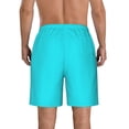 thumbnail image 3 of Naloa Aqua Men's Beach Shorts, Surfing shorts, Swim trunks, Quick Dry Swim Trunks for Surfing Beach Fun - Small, 3 of 9