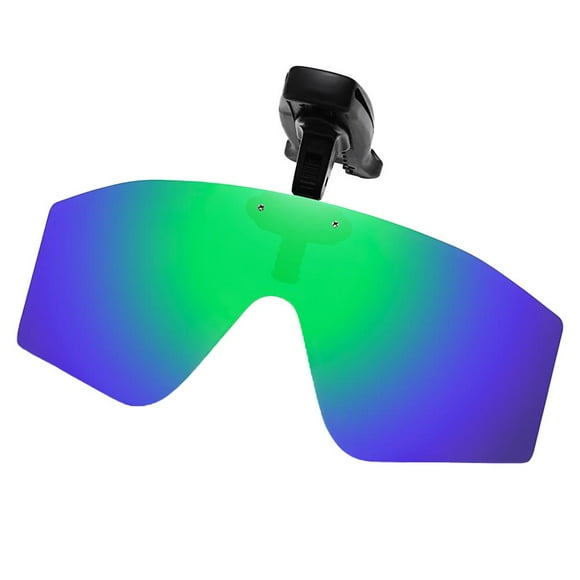 Polarized Fishing Glasses Hat Visors Sport Clips Cap Clip On Sunglasses New