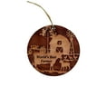 thumbnail image 3 of Worlds Best Farmer Farm Scene - Cedar Ornament, 3 of 4