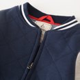 thumbnail image 4 of YTDSCS Kids Baby Boys Baseball Jacket Varsity Baseball Coat Toddler Fall Winter Thickened Warm Outerwear 2-7 Years Old, 4 of 8