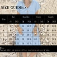 thumbnail image 4 of Laqbezok Cotton Linen Dress, Women's Casual V-Neck Short Sleeve Retro Sundress, Loose Fit A-Line Gown with Decorative Buttons, 4 of 8