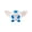 A001- Clear (Color A), variant on Plush Soccer Toys, Soccer Ball Plush, Soft Soccer Ball, Kids' Plush Toys Pillows, 8 Inch Winged Smiling Stuffed Soccer Figure for Playroom Display and Cuddly Nap Time