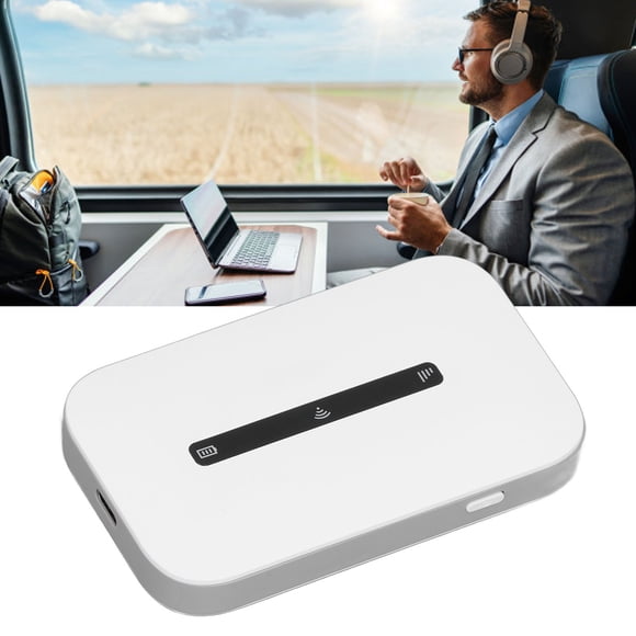 Enrutador WiFi Móvil, Compatible Con 10 Usuarios, Ranura Para Tarjeta SIM, Dispositivo WiFi Portátil De 150Mbps Con Batería De 3000mAh Para Viajes