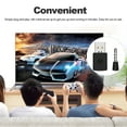thumbnail image 2 of Receptor BT Receptor Adaptador de auriculares de auricular inalámbrico con micrófono BT 4.0 Dongle Adaptador USB Dongle USB para PS4 Negro Eccomum Receptor, 2 of 6