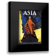 McIntosh, Frank 11x14 Black Modern Framed Museum Art Print Titled - Chin Cargoes - with Title, 1925