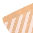 thumbnail image 4 of Sacs Bruns, Sacs 25 Pcs Sacs Design Pliable Sacs à Collation pour Boutiques de Collations pour Boulangeries, 4 of 8