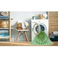 thumbnail image 2 of Ahgly Company Machine Washable Indoor Square Transitional Light Green Area Rugs, 8' Square, 2 of 7