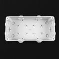 thumbnail image 4 of Junction Box, Ip65 In Abs Plastic, Waterproof Exterior, White, 200 X 100 X 70 Mm, 4 of 5