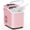 Pink, variant on Countertop Ice Maker with Handle, 9 Bullet Ice Cubes in 6-8 Mins, 26.5 lbs Daily, Touch Panel, Pink