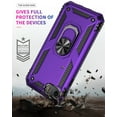 thumbnail image 2 of ULAK iPhone SE 3 2022 & iPhone 8 & iPhone 7 & iPhone SE 2 2020 Case for Boys Men, Heavy Duty Shockproof Sturdy Phone Case for iPhone 7/8/SE 2nd 3rd Generation 5G, Purple, 2 of 8