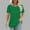 Style1-Green shirts for women, variant on Maqroz Womens T Shirts Loose Fit Cotton Crew Neck Solid Short Sleeve Tunic Tops Summer Vacation Casual Basic Tee 2026 Light Blue M