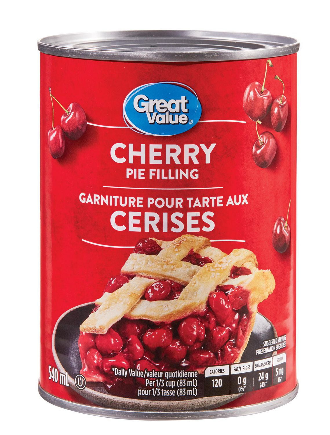 Great Value Cherry Pie Filling