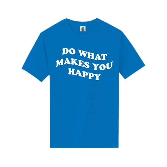 Do What Makes You Happy Short Sleeve Neon T-Shirt