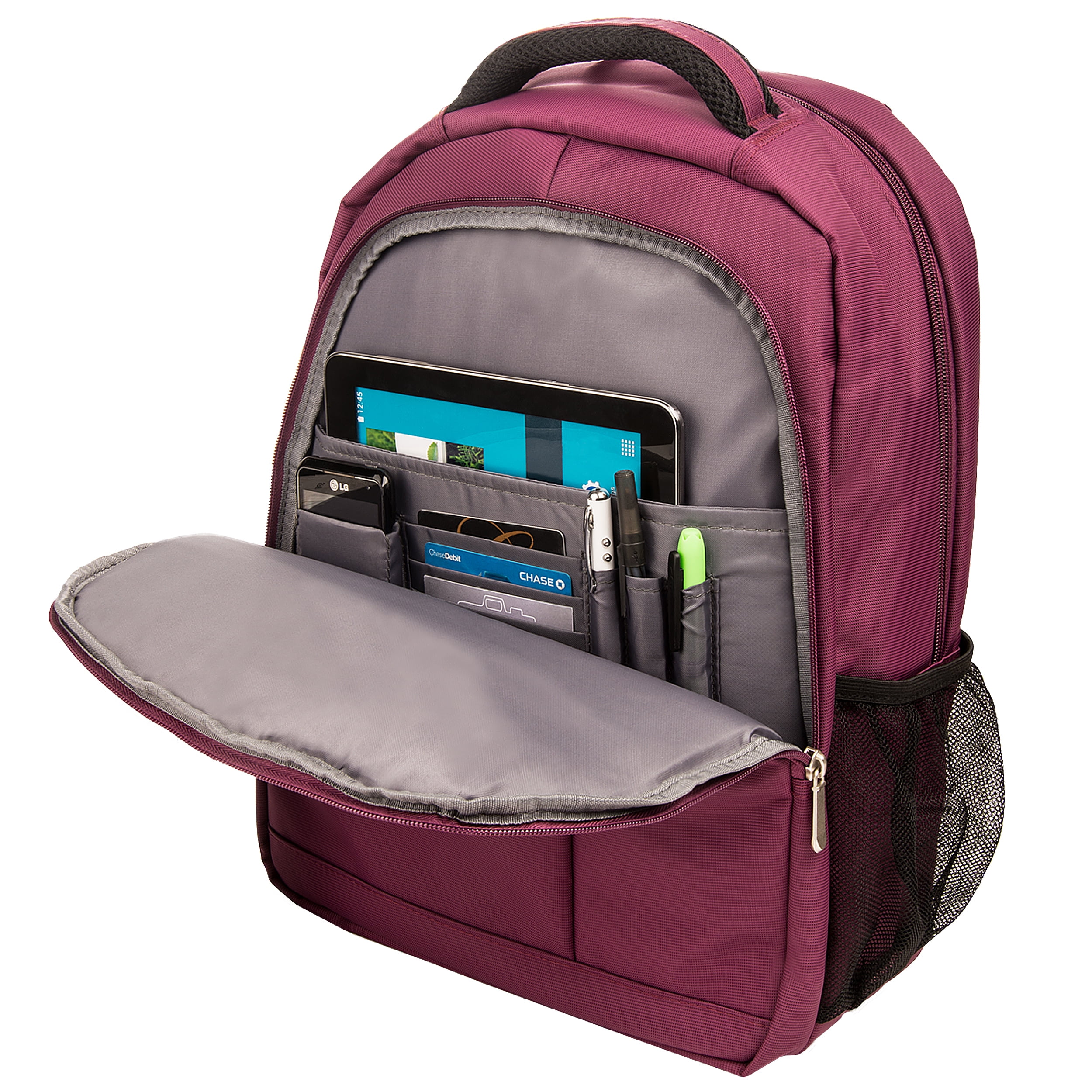 2 in 1 PC Vangoddy Germini 15.6 Inch Laptop Backpack Casual Daypack School Bookbag For Dell Inspiron 14 15 Latitude 15 Precision 15 Precision VANGODDY Premium Germini Laptop Backpack fits Dell Laptops 13, 14, 15.6\"-  17.3\" (up to 17.25 x 12.75 inches)