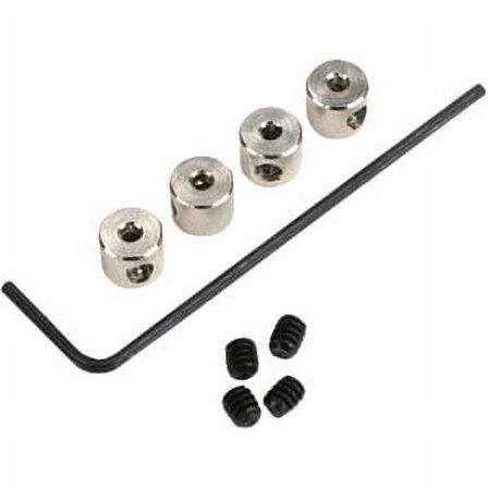 Dubro Products DUB137 0.06 in. Dura Collars, Nickel Plated