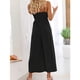 thumbnail image 5 of Mono de mujer Nikou de pierna ancha pantalones largos mamelucos vanguardia, 5 of 7