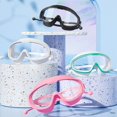 thumbnail image 4 of Adult Large Frame Swimming Goggles - One-Piece Design with Earplugs, High-Definition Vision, Waterproof and Anti-Fog - 1 Pair, 4 of 7