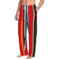 thumbnail image 2 of Uemuo Mexican Serape Blanket Stripes Pattern Men's Wide Leg Palazzo Lounge Pants with Pockets Light Weight Loose Comfy Casual Pajama Pants-Small, 2 of 9