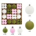 thumbnail image 6 of DefiDgd 72pcs Velvet Christmas Balls Ornaments Set,2 Size Mix Color Flocked Ornaments,Shatterproof Christmas Balls for Xmas Tree Holiday Wedding Party(E), 6 of 7