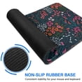 thumbnail image 6 of Long Mouse Pads for Desk,Pioneer Flower Floral Print Pattern Desk Mats on Top Of Desks, Desk Mouse Pad Extra Large with 3mm Non-Slip Base and Stitched Edge for Gaming,Office,Work,Home 31.5"x15.7", 6 of 6