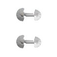 thumbnail image 2 of Kenally 58 cuchillas Roscas de 55 grados Roscas métricas de 60 grados Medidor de calibre Pulgadas Juego de herramientas de medición de paso de tornillo 2piezas Kenally CBP591586, 2 of 5