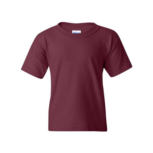 Gildan T-Shirt en Coton Épais pour Garçons - G500B (Lot de 10)