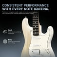 thumbnail image 6 of Donner Electric Guitar, 39" Beginner Guitar HSS Pickup, Q1, White, 6 of 10