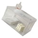thumbnail image 4 of Organizador de escritorio minimalista de dos niveles transparente para cosméticos y artículos de papelería, 4 of 8