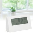 thumbnail image 4 of Horloge Électronique de Bureau, Réveil Numérique Léger pour Bureau Blanc, 4 of 8