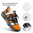 thumbnail image 4 of Clownfish Pattern Walking Shoes for Men Woman Lightweight Tennis Fashion Elastic Sports Shoes Cushion Basketball Shoes, 4 of 7