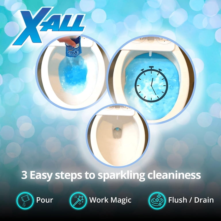 X-All, Foaming Toilet Cleaner, 12 oz, Fights Stains and Limescale