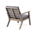 thumbnail image 5 of Outdoor Dark Grey Chair - Club Style With Wood, 30.53 In. Tall, 31.93 Wide, 25.9 Deep, 21.24 Lb In Wood Material,, 5 of 6