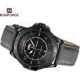 thumbnail image 3 of Men's Sports Watch with Nylon Strap: Waterproof Gold Quartz Big Face Date Clock - Perfect for Outdoor Activities, 3 of 17
