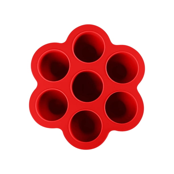 Uuowzo -hole Popsicle Supplementary Box DIY Homemade Ice Cream Stick Ice Ice Box Popsicle Ice Box Household Goods Used in Winter, Red