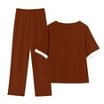 thumbnail image 3 of Conjunto Corto para las Mujeres Casual Deportivo Traje de Deporte Sudadera Y Pantalones de Dos Piezas, 3 of 3