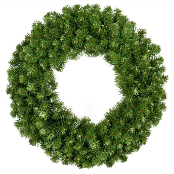 30" Red Sleigh Sequoia Fir Heavy Duty Unlit Artificial Christmas Wreath