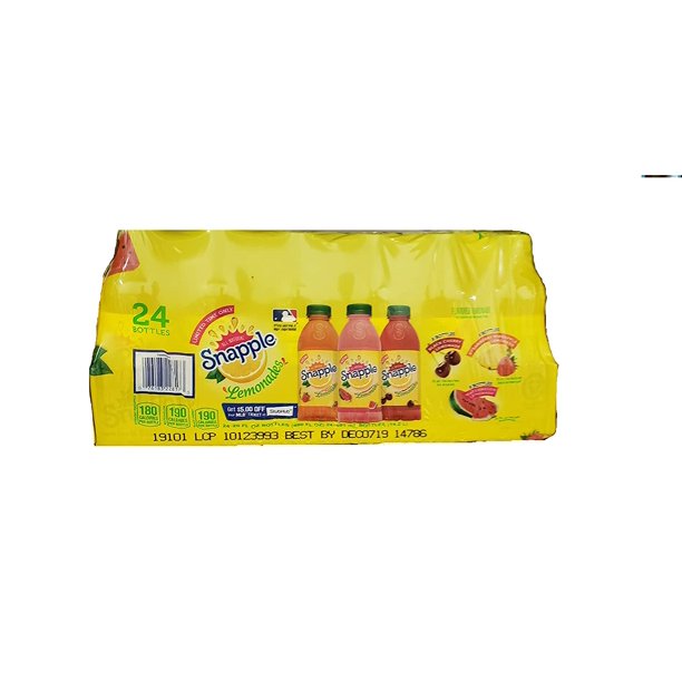 Snapple Snapple All Natural Variety Lemonade, 24 pk./20 oz NET WT 480