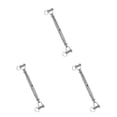 thumbnail image 3 of Youkk Tendeur de Câble en Acier Inoxydable Corps Fermé Fourche Vis Gréement Argent M8 3ensemble, 3 of 6