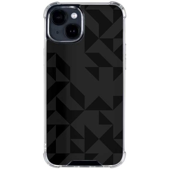 Skinit Black Geometric iPhone 14 Clear Case