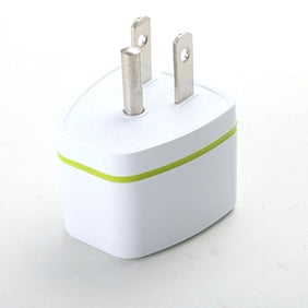 Holloyiver Universal Three-pin EU AU UK Germany to US Power Travel Plug Adapter, 250V 10A Universal AU UK EU to US AC Power Plug Travel Power Socket Adapter Converter Outlet
