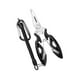 thumbnail image 4 of Alicates de pesca cómoda agarre de agarre liviano removedor de gadget de pescado negro, 4 of 8