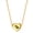 Gold Capricorn, variant on Women's Heart 12 Constellation Pendant Necklace Stainless Steel Birth Star Sign Pendant Chain Jewelry Gold Scorpio
