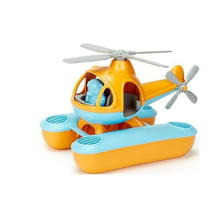 Green Toys Seacopter Play Vehicles, Orange/Blue, for Unisex Child Ages 2+