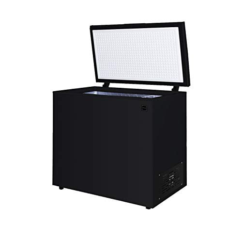 RCA, 7.1 CU FT. Chest Freezer, Black,RFRF470-BLACK-6COM