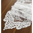 thumbnail image 3 of Lace Table Runner and Dresser Scarf Embroidered Flower Tablecloth Party Home Decor Supplies, 3 of 3