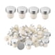 thumbnail image 3 of 36 tapones de vino de 19,5 mm reutilizables para mantener el champán fresco. Plata, 3 of 9