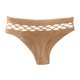 thumbnail image 1 of Gibobby Tangas de mujer Sexy Color Out Hollow Seamless Mujeres Mujeres Ropa interior sólida Bragas Lencería Bragas de mujer(Caqui,XL), 1 of 5